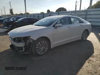 2019 Lincoln MKZ Standard with VIN 3LN6L5A91KR619149, listed as a Copart auction lot 42225465 with 46,869 mi miles and Salvage Title. Bid and sale history available at carsss.com. Image 1.