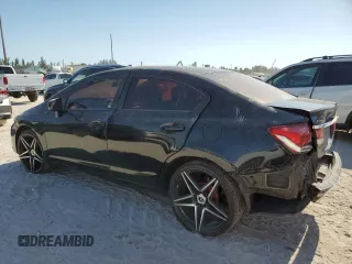 2015 Honda Civic Sedan LX with VIN 2HGFB2F59FH500103, listed as a Copart auction lot 53107135 with Not Provided miles and Salvage Title. Bid and sale history available at carsss.com. Image 2.
