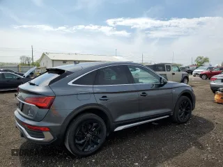 2023 Audi Q5 Sportback S line Premium с VIN WA14AAFY8P2149962, выставлен на аукционе Copart как лот 54021195 с пробегом 36 875 миль миль и Списание • Salvage title. История ставок и продаж доступна на DreamBid. Изображение 3.