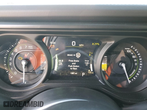 2024 Jeep Wrangler Rubicon z VIN 1C4RJXR64RW279791, wystawiony jako Copart lot #61348324 z przebiegiem 1 387 mil mil oraz Szkoda całkowita • Salvage title. Historia ofert i sprzedaży dostępna na DreamBid. Obrazek 9.