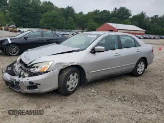 2006 Honda Accord LX with VIN 1HGCM56406A037580, listed as a Copart auction lot 64554455 with 166,915 mi miles and Clean title. Bid and sale history available at DreamBid. Image 1.