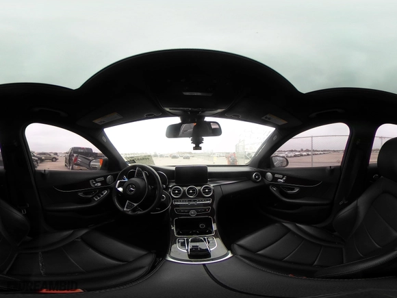 2015 Mercedes-Benz C-Class C 300 with VIN 55SWF4JBXFU082263, listed as a IAAI auction lot 40868265 with 88,128 mi miles. Bid and sale history available at carsss.com. Image 18.