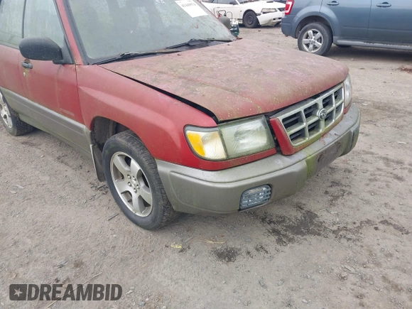 1999 Subaru Forester S with VIN JF1SF6554XH716593, listed as a IAAI auction lot 41449974 with 231,536 mi miles. Bid and sale history available at carsss.com. Image 6.