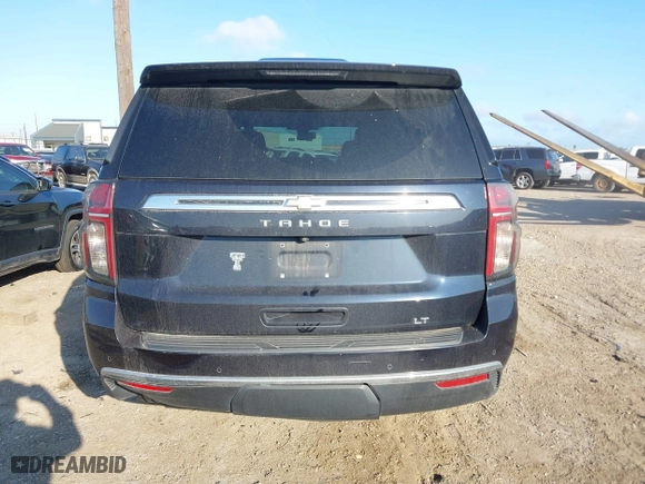 2021 Chevrolet Tahoe LT with VIN 1GNSCNKD0MR120516, listed as a IAAI auction lot 41493807 with 81,002 mi miles. Bid and sale history available at carsss.com. Image 16.
