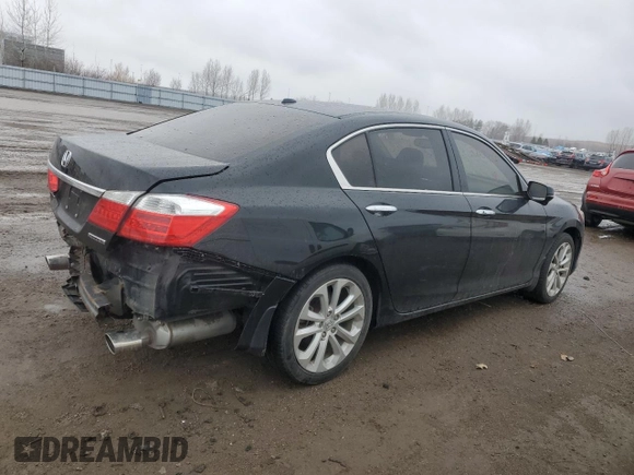 2015 Honda Accord Touring with VIN 1HGCR3F99FA800360, listed as a Copart auction lot 52151055 with 208,849 mi miles and Clean title. Bid and sale history available at DreamBid. Image 3.