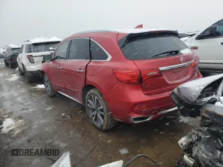 2020 Acura MDX w/Advance Pkg with VIN 5J8YD4H88LL018811, listed as a Copart auction lot 79885424 with 16,546 mi miles and Salvage Title. Bid and sale history available at carsss.com. Image 2.