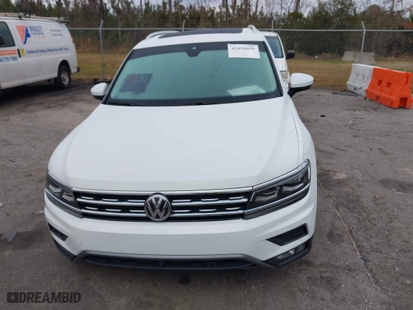 2019 Volkswagen Tiguan SEL Premium with VIN 3VV4B7AXXKM004316, listed as a IAAI auction lot 41458459 with 36,709 mi miles. Bid and sale history available at carsss.com. Image 12.
