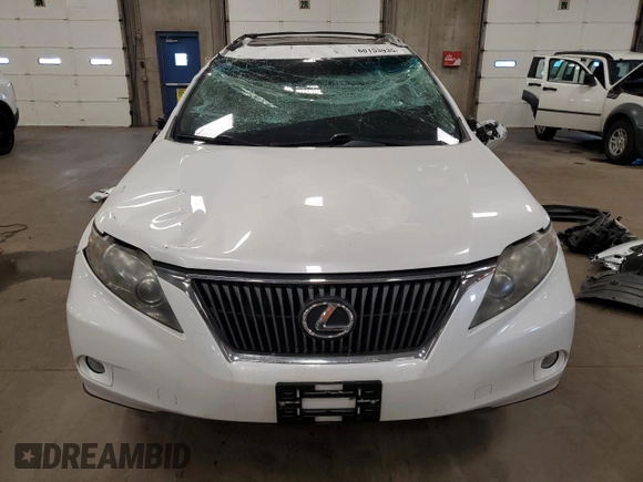 2011 Lexus RX 350 with VIN 2T2BK1BA6BC102910, listed as a Copart auction lot 60153935 with 132,626 mi miles and Salvage title. Bid and sale history available at DreamBid. Image 5.