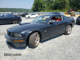 2006 Ford Mustang GT Deluxe with VIN 1ZVFT82H365234113, listed as a Copart auction lot 61879315 with 133,608 mi miles and Salvage title. Bid and sale history available at DreamBid. Image 1.