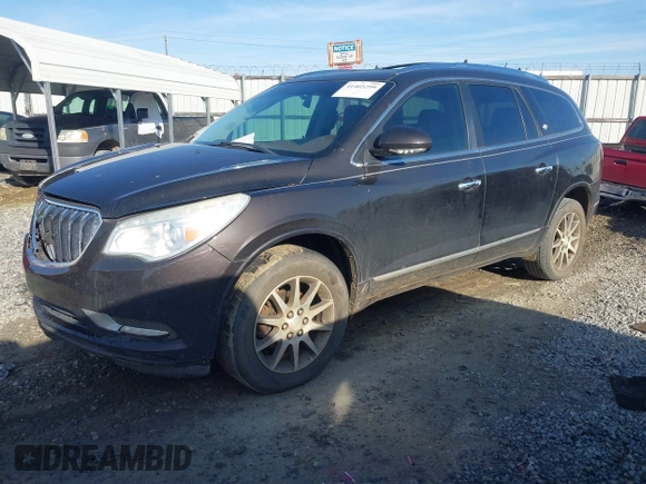 2014 Buick Enclave Leather with VIN 5GAKRBKD8EJ217194, listed as a IAAI auction lot 41465299 with 156,410 mi miles and . Bid and sale history available at DreamBid. Image 17.