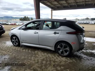 2018 Nissan LEAF SL with VIN 1N4AZ1CPXJC309389, listed as a Copart auction lot 43636015 with 76,070 mi miles and Clean Title. Bid and sale history available at DreamBid. Image 2.