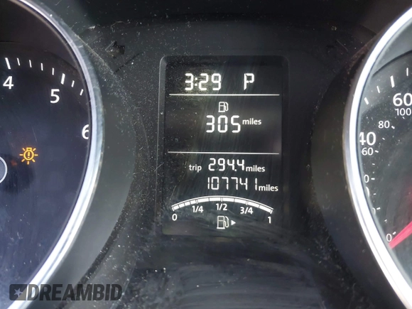 2015 Volkswagen Jetta Sedan 1.8T SE w/Connectivity with VIN 3VWD07AJ2FM312146, listed as a IAAI auction lot 41843238 with 107,741 mi miles. Bid and sale history available at carsss.com. Image 15.