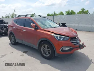 2018 Hyundai Santa Fe 2.4L with VIN 5XYZU3LB7JG508777, listed as a IAAI auction lot 42045598 with 89,326 mi miles and . Bid and sale history available at DreamBid. Image 1.