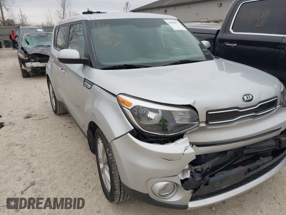 2017 Kia Soul + with VIN KNDJP3A52H7481013, listed as a IAAI auction lot 41096477 with 94,955 mi miles and . Bid and sale history available at DreamBid. Image 1.