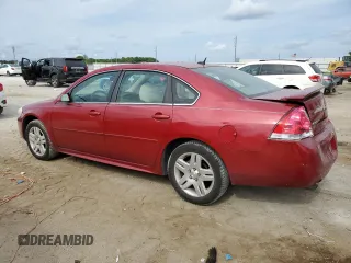 2012 Chevrolet Impala LT Retail with VIN 2G1WB5E35C1274574, listed as a Copart auction lot 54489495 with 167,911 mi miles and Salvage Title. Bid and sale history available at DreamBid. Image 2.