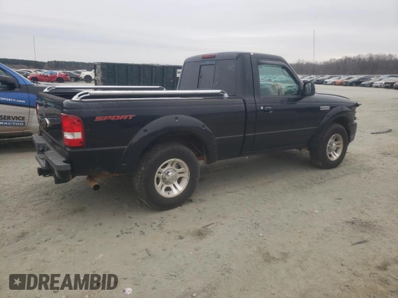 2008 Ford Ranger XL with VIN 1FTYR10U58PA77046, listed as a Copart auction lot 41819235 with 145,859 mi miles and Salvage title. Bid and sale history available at DreamBid. Image 3.
