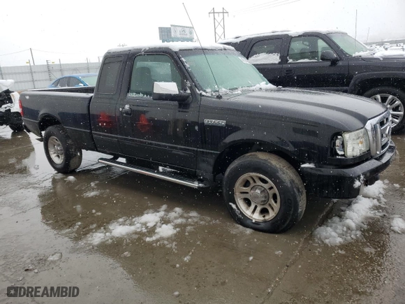 2007 Ford Ranger XL with VIN 1FTYR14U87PA04729, listed as a Copart auction lot 46194765 with 82,532 mi miles and Salvage Title. Bid and sale history available at carsss.com. Image 4.