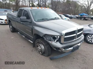 2005 Dodge 2500 SLT with VIN 3D7KS28C55G839793, listed as a IAAI auction lot 41015130 with 245,409 mi miles and . Bid and sale history available at DreamBid. Image 6.