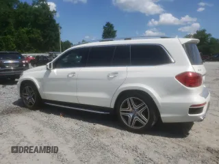2015 Mercedes-Benz GL-Class GL 63 AMG with VIN 4JGDF7EE5FA449301, listed as a Copart auction lot 55880074 with 29,682 mi miles and Non Repairable. Bid and sale history available at carsss.com. Image 2.