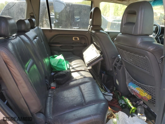 2003 Honda Pilot EX with VIN 2HKYF18633H602527, listed as a Copart auction lot 53622465 with 254,281 mi miles and Salvage Title. Bid and sale history available at carsss.com. Image 11.