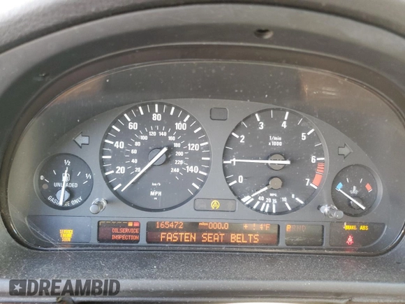 2003 BMW 5 Series 530iA with VIN WBADT63443CK29419, listed as a Copart auction lot 87533935 with 165,472 mi miles and Clean Title. Bid and sale history available at carsss.com. Image 9.