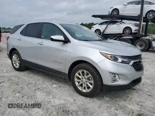 2021 Chevrolet Equinox LT with VIN 2GNAXKEV7M6161594, listed as a Copart auction lot 54564075 with 107,804 mi miles and Salvage Title. Bid and sale history available at DreamBid. Image 4.