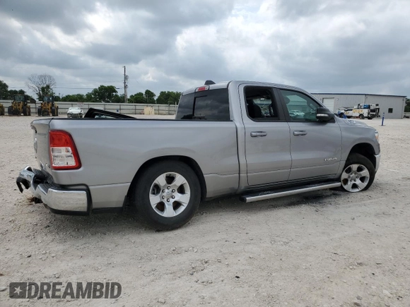 2022 Ram 1500 Big Horn with VIN 1C6SRFBT6NN135557, listed as a Copart auction lot 55143785 with 64,930 mi miles and Salvage title. Bid and sale history available at DreamBid. Image 3.