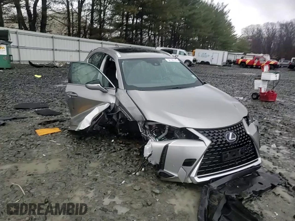 2021 Lexus UX with VIN JTHP9JBH1M2039301, listed as a Copart auction lot 50186785 with 32,242 mi miles and Salvage Title. Bid and sale history available at carsss.com. Image 12.