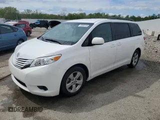 2016 Toyota Sienna LE AAS with VIN 5TDKK3DC4GS693624, listed as a Copart auction lot 53889155 with 142,518 mi miles and Non repairable. Bid and sale history available at DreamBid. Image 1.