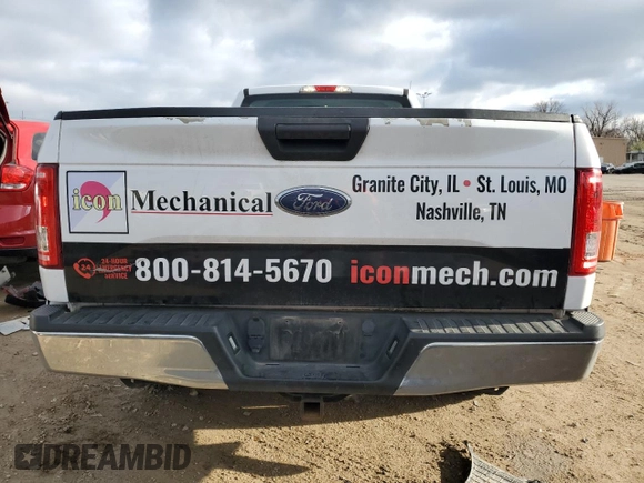 2016 Ford F-150 XL z VIN 1FTMF1C88GKF10862, wystawiony jako Copart lot #85302204 z przebiegiem 159 965 mil mil oraz Szkoda całkowita • Salvage title. Historia ofert i sprzedaży dostępna na DreamBid. Obrazek 6.