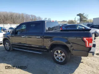 2015 Ford F-150 XL with VIN 1FTEW1CP2FKF13279, listed as a Copart auction lot 48454045 with 150,294 mi miles and Salvage title. Bid and sale history available at DreamBid. Image 2.