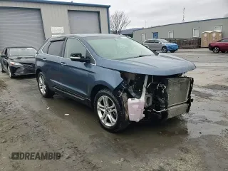 2018 Ford Edge Titanium with VIN 2FMPK4K92JBB07087, listed as a Copart auction lot 52729325 with 117,886 mi miles and Salvage Title. Bid and sale history available at carsss.com. Image 15.