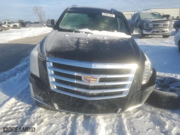 2020 Cadillac Escalade Premium Luxury with VIN 1GYS4CKJ3LR205116, listed as a Copart auction lot 87861635 with 90,708 mi miles and Salvage Title. Bid and sale history available at carsss.com. Image 5.