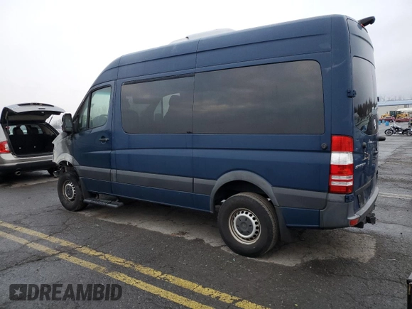 2018 Mercedes-Benz Sprinter with VIN WDZFE7CD6JP610738, listed as a Copart auction lot 83352124 with Not Provided miles and Salvage Title. Bid and sale history available at DreamBid. Image 2.