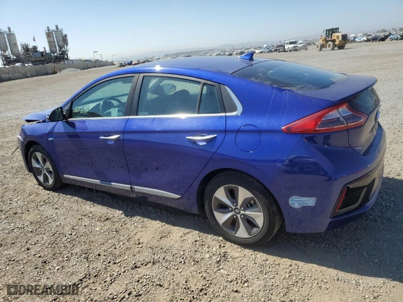 2019 Hyundai Ioniq Electric Limited with VIN KMHC05LH0KU050044, listed as a Copart auction lot 69305464 with 59,059 mi miles and Salvage Title. Bid and sale history available at carsss.com. Image 2.