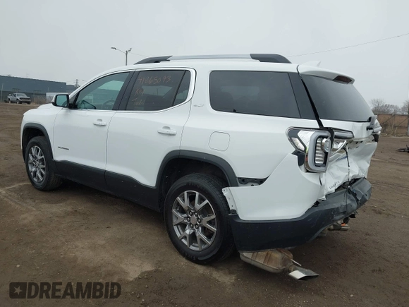 2021 GMC Acadia SLT with VIN 1GKKNML4XMZ209400, listed as a IAAI auction lot 41865093 with 63,947 mi miles. Bid and sale history available at carsss.com. Image 3.