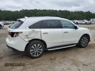 2015 Acura MDX Tech Pkg with VIN 5FRYD3H40FB002968, listed as a Copart auction lot 71251964 with 170,831 mi miles and Salvage Title. Bid and sale history available at carsss.com. Image 3.