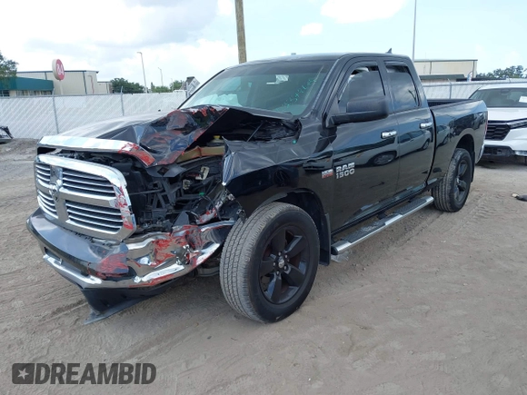 2014 Ram 1500 Big Horn with VIN 1C6RR7GT9ES157602, listed as a IAAI auction lot 42378674 with 91,188 mi miles and . Bid and sale history available at DreamBid. Image 16.