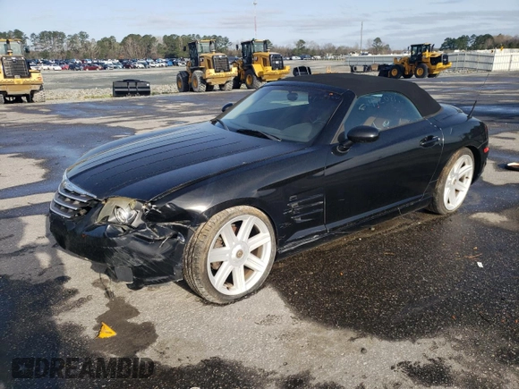 2005 Chrysler Crossfire with VIN 1C3AN55L15X042007, listed as a Copart auction lot 49208175 with 87,013 mi miles and Clean Title. Bid and sale history available at DreamBid. Image 1.