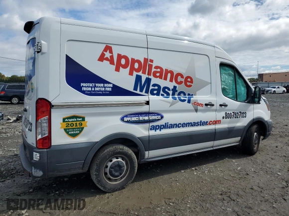 2018 Ford Transit with VIN 1FTYE1CM2JKA74311, listed as a Copart auction lot 73213294 with 94,924 mi miles and Salvage Title. Bid and sale history available at DreamBid. Image 3.
