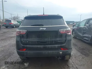 2020 Jeep Compass Limited with VIN 3C4NJDCB1LT146793, listed as a IAAI auction lot 41661239 with 91,148 mi miles and . Bid and sale history available at DreamBid. Image 16.