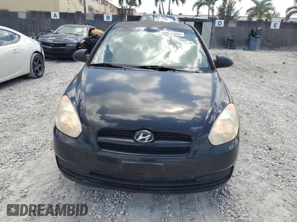 2008 Hyundai Accent GS with VIN KMHCM36C58U069979, listed as a Copart auction lot 50611095 with 101,574 mi miles and Clean Title. Bid and sale history available at carsss.com. Image 7.