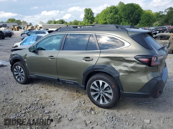 2024 Subaru Outback Limited with VIN 4S4BTANC2R3170070, listed as a Copart auction lot 55589505 with 8,904 mi miles and Salvage title. Bid and sale history available at DreamBid. Image 2.