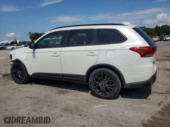 2018 Mitsubishi Outlander SE with VIN JA4AD3A31JZ048164, listed as a Copart auction lot 61618045 with 74,953 mi miles and Salvage title. Bid and sale history available at DreamBid. Image 2.