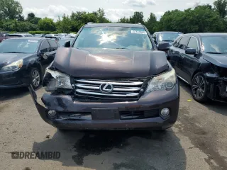 2012 Lexus GX 460 with VIN JTJBM7FX9C5036817, listed as a Copart auction lot 57619005 with 172,994 mi miles and Salvage title. Bid and sale history available at DreamBid. Image 5.