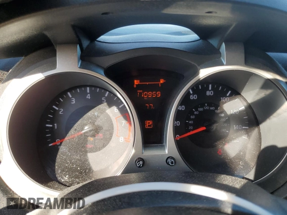 2017 Nissan Juke SL with VIN JN8AF5MR2HT706006, listed as a Copart auction lot 47115855 with 110,959 mi miles and Salvage Title. Bid and sale history available at carsss.com. Image 9.