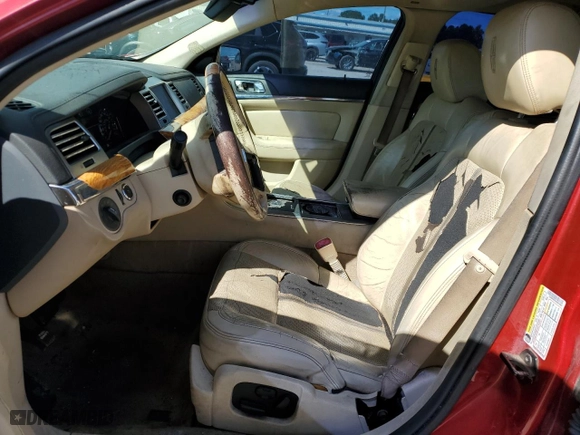 2009 Lincoln MKS with VIN 1LNHM94R59G610934, listed as a Copart auction lot 76000034 with 225,255 mi miles and Salvage Title. Bid and sale history available at carsss.com. Image 7.