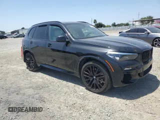 2021 BMW X5 xDrive40i with VIN 5UXCR6C03M9H41831, listed as a Copart auction lot 62145025 with Not provided miles and Salvage title. Bid and sale history available at DreamBid. Image 4.