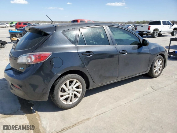 2012 Mazda Mazda3 i Touring with VIN JM1BL1L73C1599084, listed as a Copart auction lot 49911605 with 133,251 mi miles and Salvage Title. Bid and sale history available at carsss.com. Image 3.