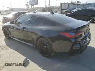 2022 BMW M4 Competition xDrive with VIN WBS43AZ01NCH67522, listed as a Copart auction lot 51634765 with 18,142 mi miles and Salvage Title. Bid and sale history available at carsss.com. Image 2.